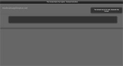 Desktop Screenshot of medicalsuppliesplus.net
